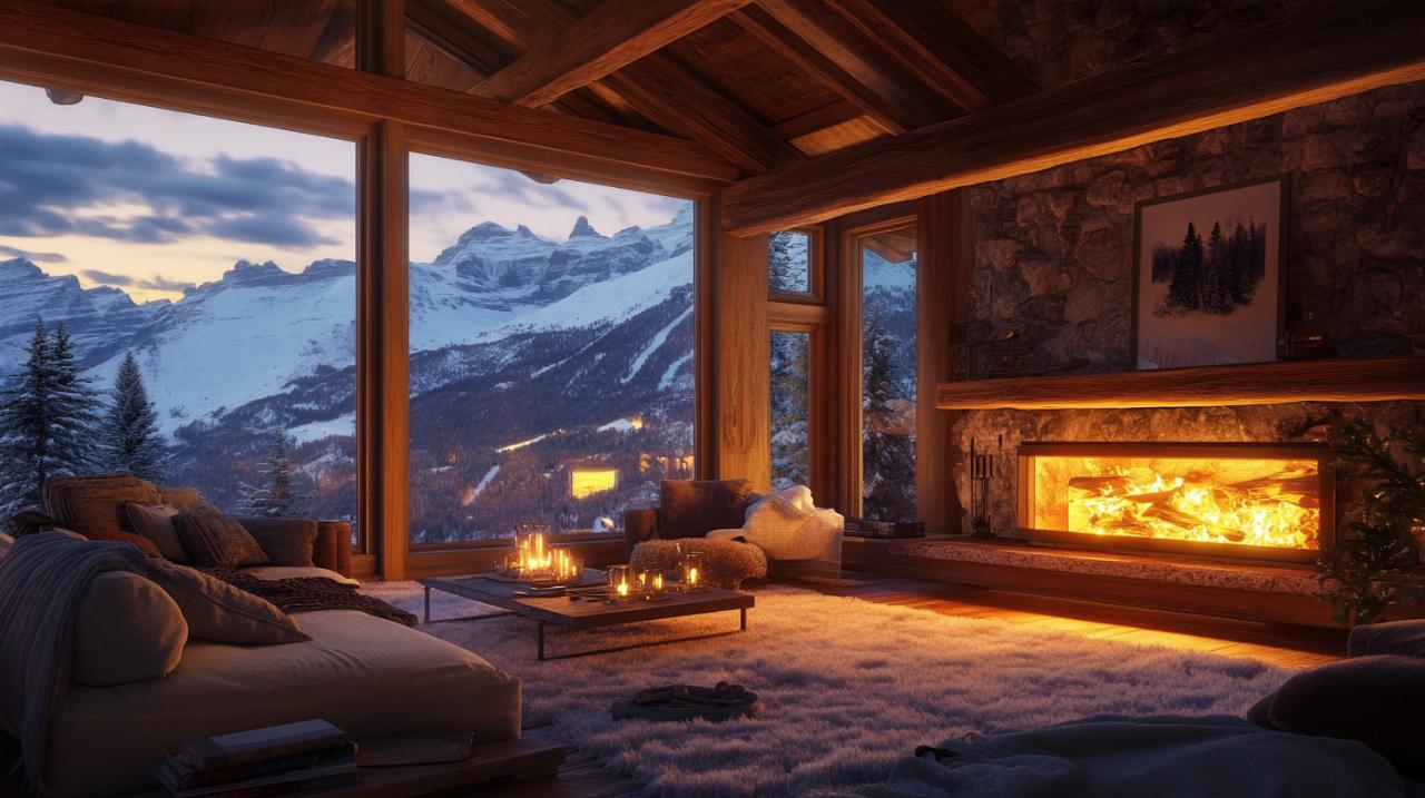 transforma tu hogar en una acogedora casa en la montaña