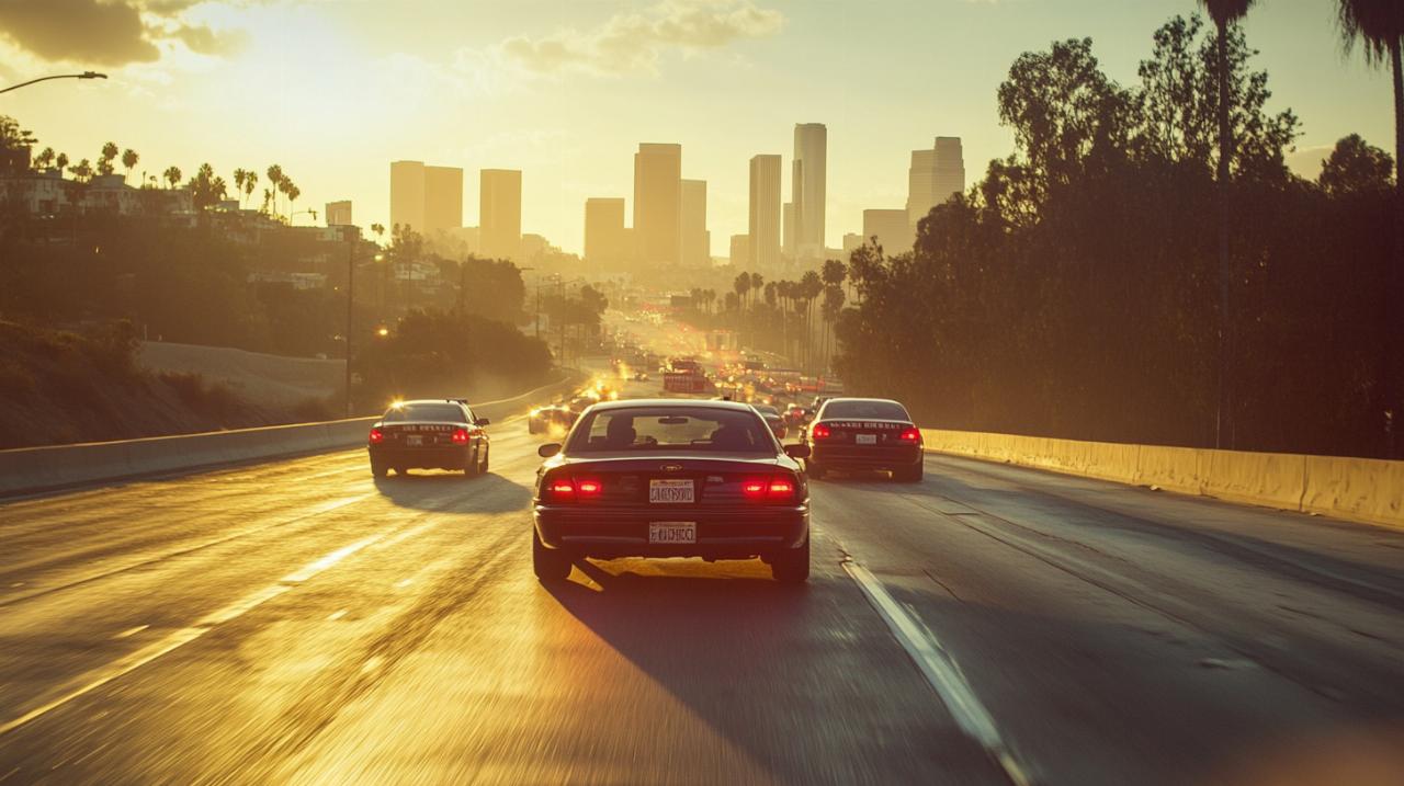 Una persecución a alta velocidad entre la policía de Los Ángeles y un accidente dramático, según un video viral: Análisis de las tácticas empleadas