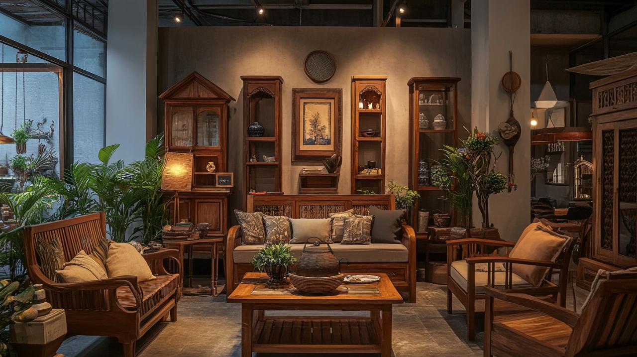 cómo las combinaciones de colores realzan la belleza de los muebles de madera