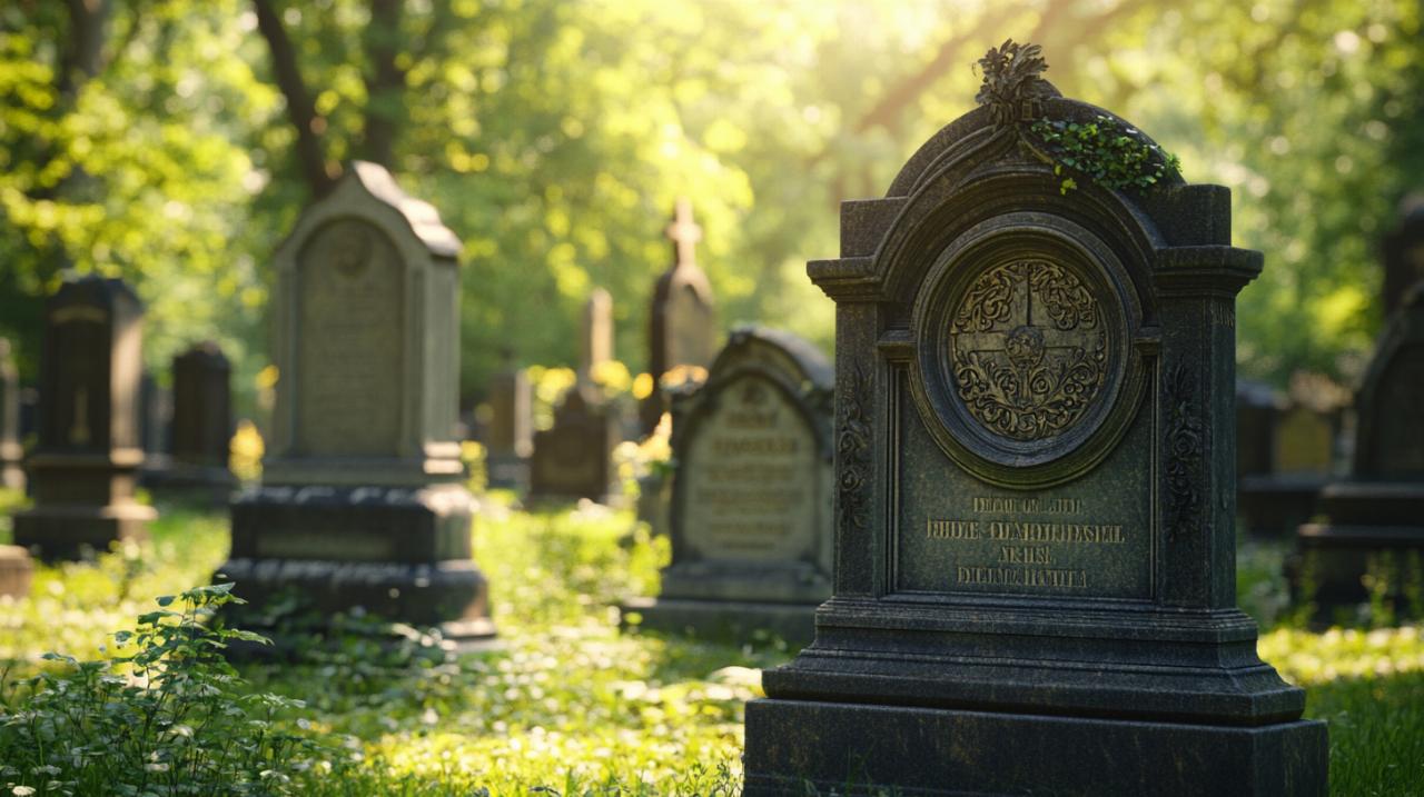 ¿Cómo elegir un medallón funerario en una lápida? Todo sobre selección, limpieza y preservación