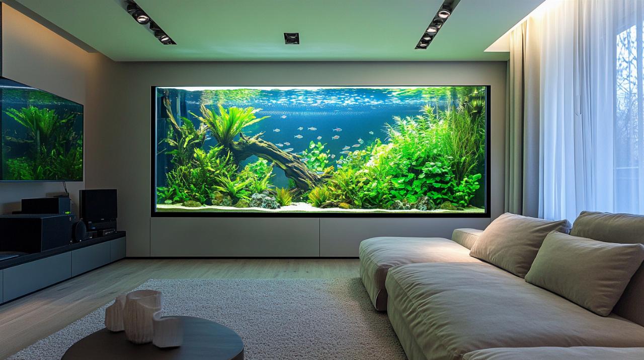 Consejos para elegir el acuario mural perfecto según tus necesidades